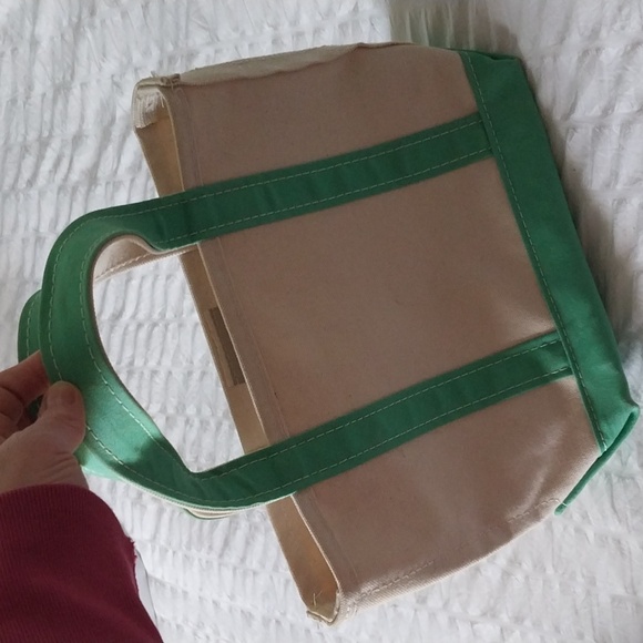 LL Bean canvas tote - Picture 3 of 4